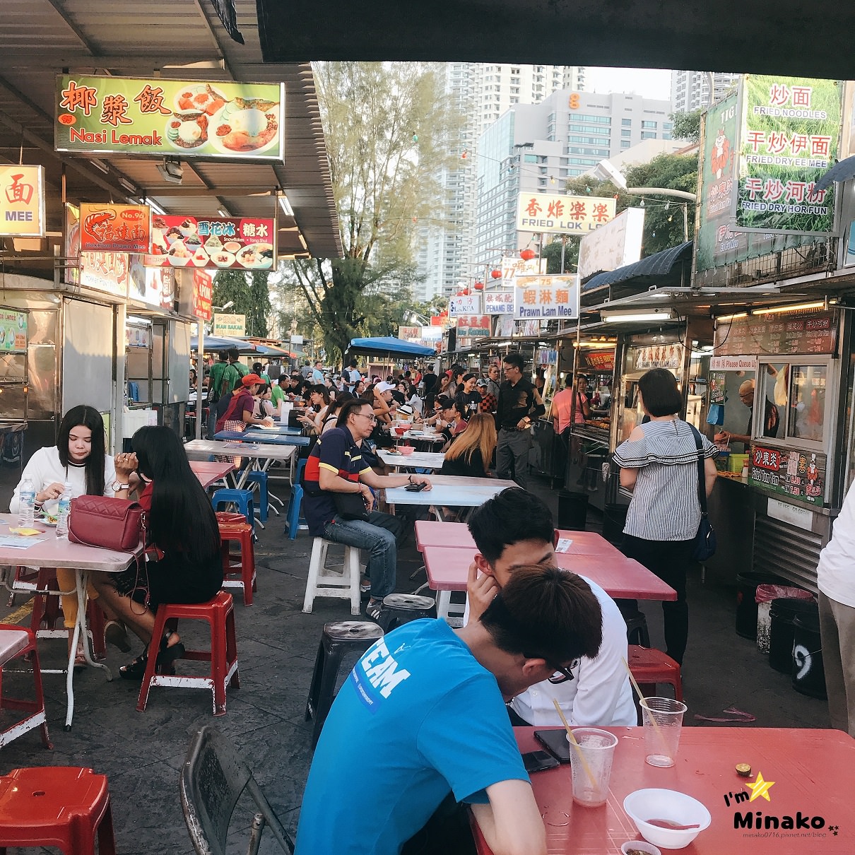 【馬來西亞檳城美食】新關仔角夜市:必吃懶人包推薦 - 第1張圖 關仔角夜市位置與地點