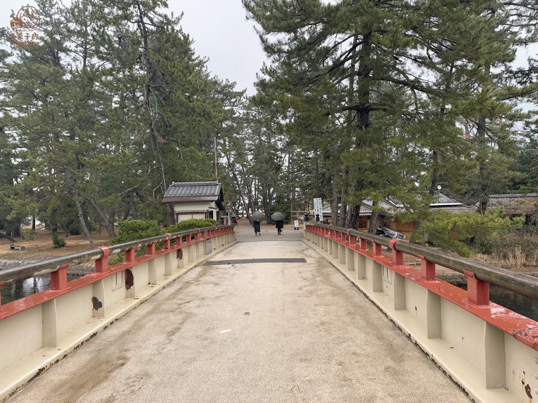 天橋立景點 迴旋橋
