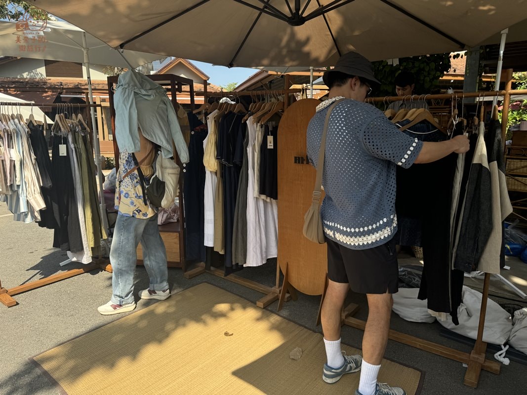 清邁市集|  Jing Jai Market 真心市集：服飾小店