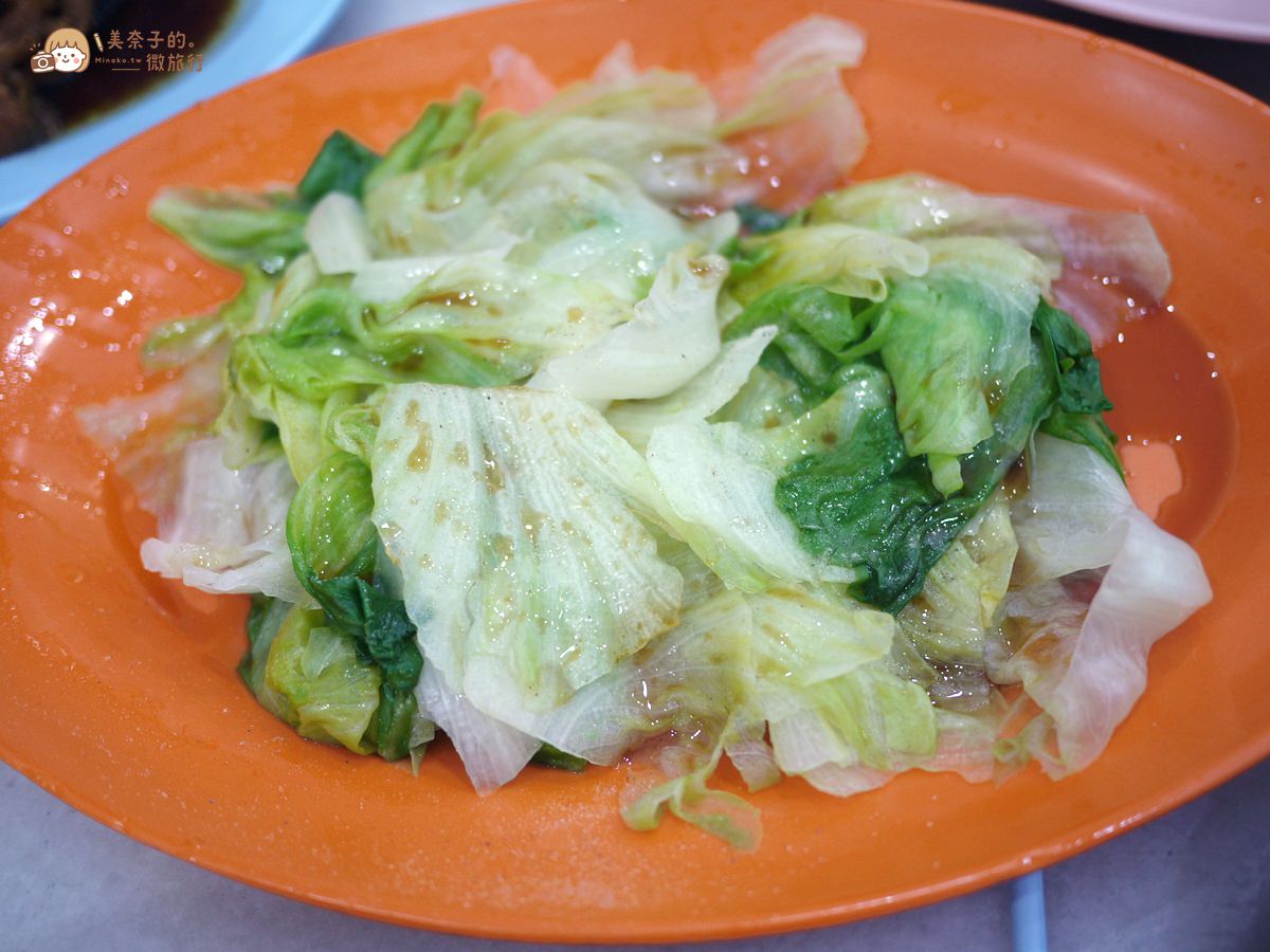 馬來西亞怡保美食芽菜雞青菜
