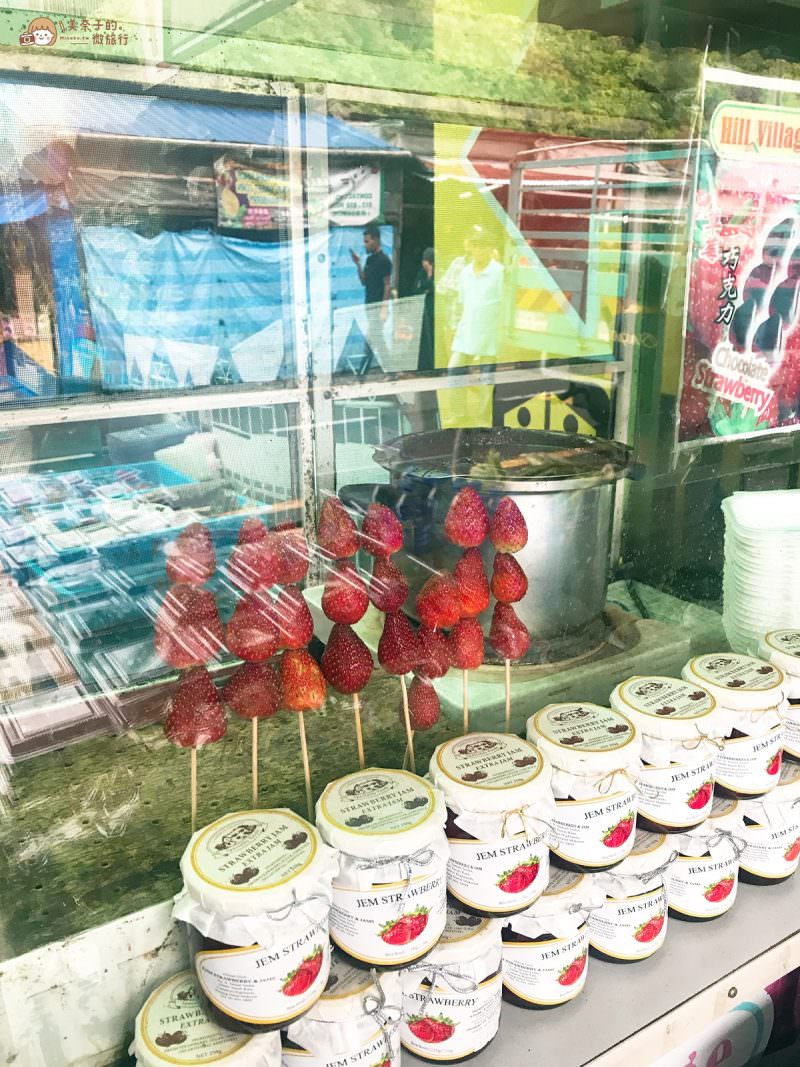 馬來西亞吉隆坡│金馬崙高原景點：金馬崙傳統市場巧克力草莓