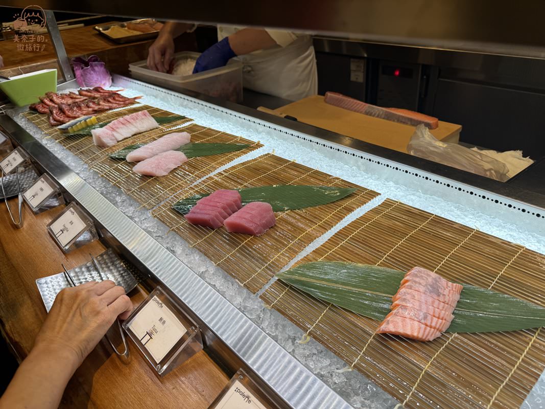台北美福自助餐彩匯廳：日式料理區
