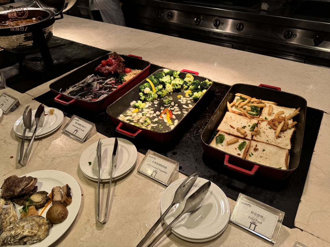 台北美福自助餐彩匯廳Buffet熱食