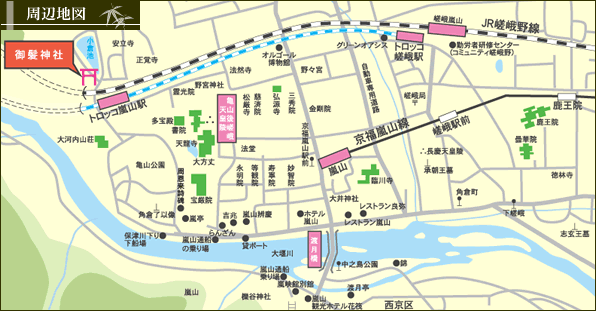 京都嵐山賞楓｜楓葉景點行程地圖