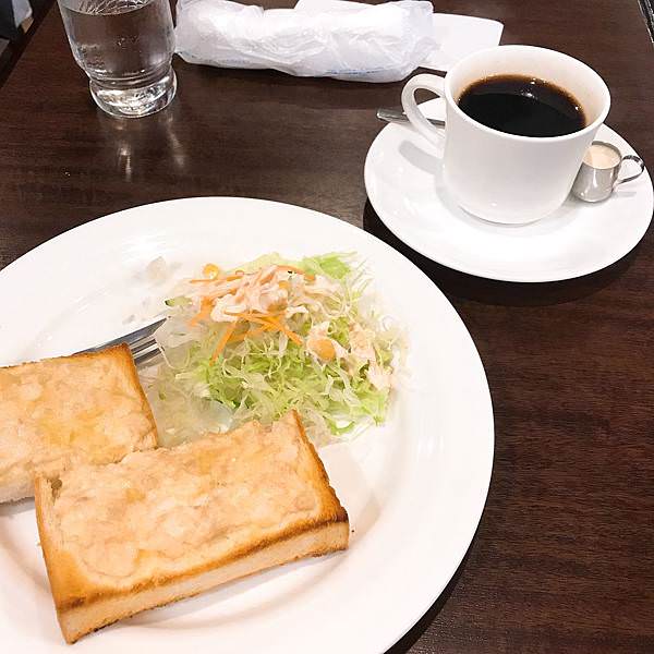 東京咖啡廳上野喫茶マドンナ 早餐set