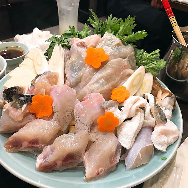 東京美食玄品河豚火鍋料
