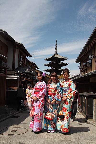 京都穿和服