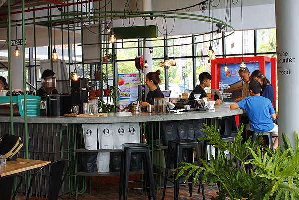吉隆坡美食咖啡廳Bean Brothers吧台