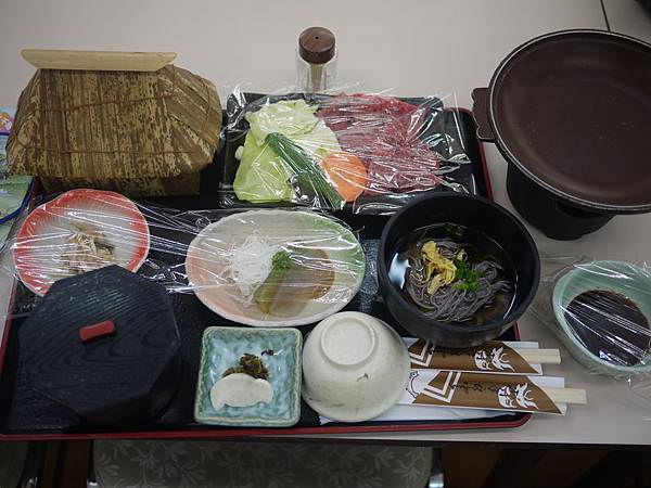 日本九州景點高千穗峽午餐餐點