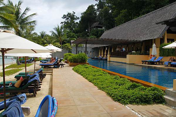 沙巴住宿：Gaya Island Resort 加雅島渡假村游泳池