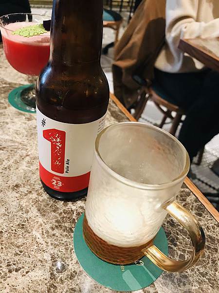 台北美食心潮飯店啤酒