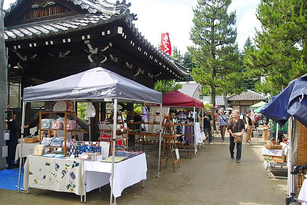  京都百萬遍知恩寺手作市集攤位