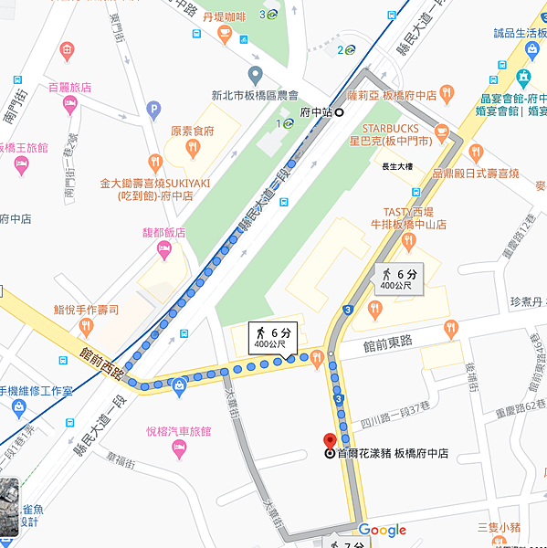 首爾花漾豬韓國烤肉地理位置