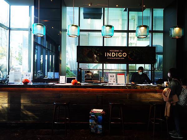 Hotel Indigo 新竹英迪格checkin櫃台