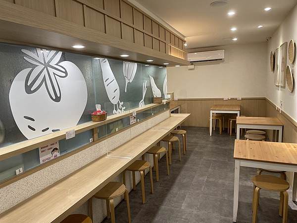 台北大安美食推薦：農粹日式咖哩 店內用餐區