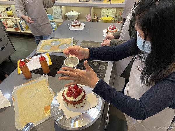 台北料理教室桂冠窩廚房草莓蛋糕課程