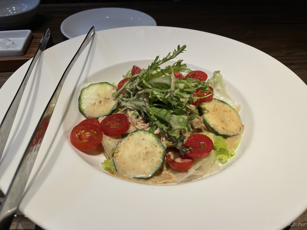 【茶六燒肉】2025最新台中新朝富店菜單:完勝屋馬的輕井澤品牌(線上訂位方式) - 第8張圖 茶六燒肉胡麻沙拉