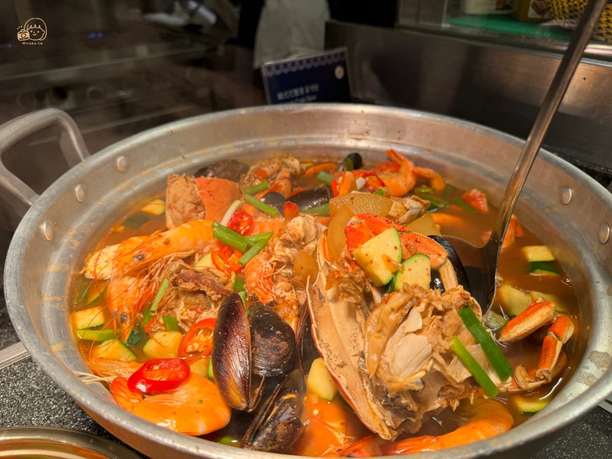 喜來登十二廚韓國美食節限定菜色：韓式花蟹湯