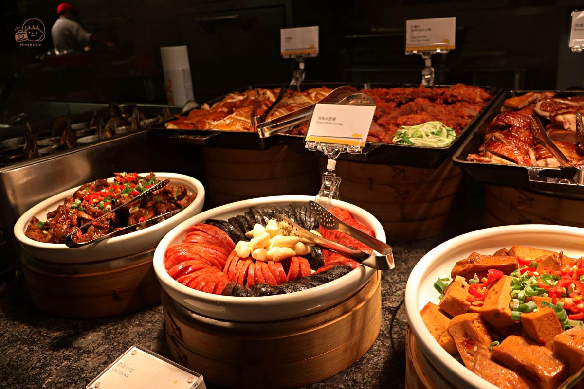 台北喜來登十二廚吃到飽熟食區
