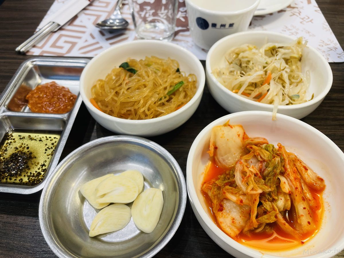 台北韓式料理推薦慶州館小菜
