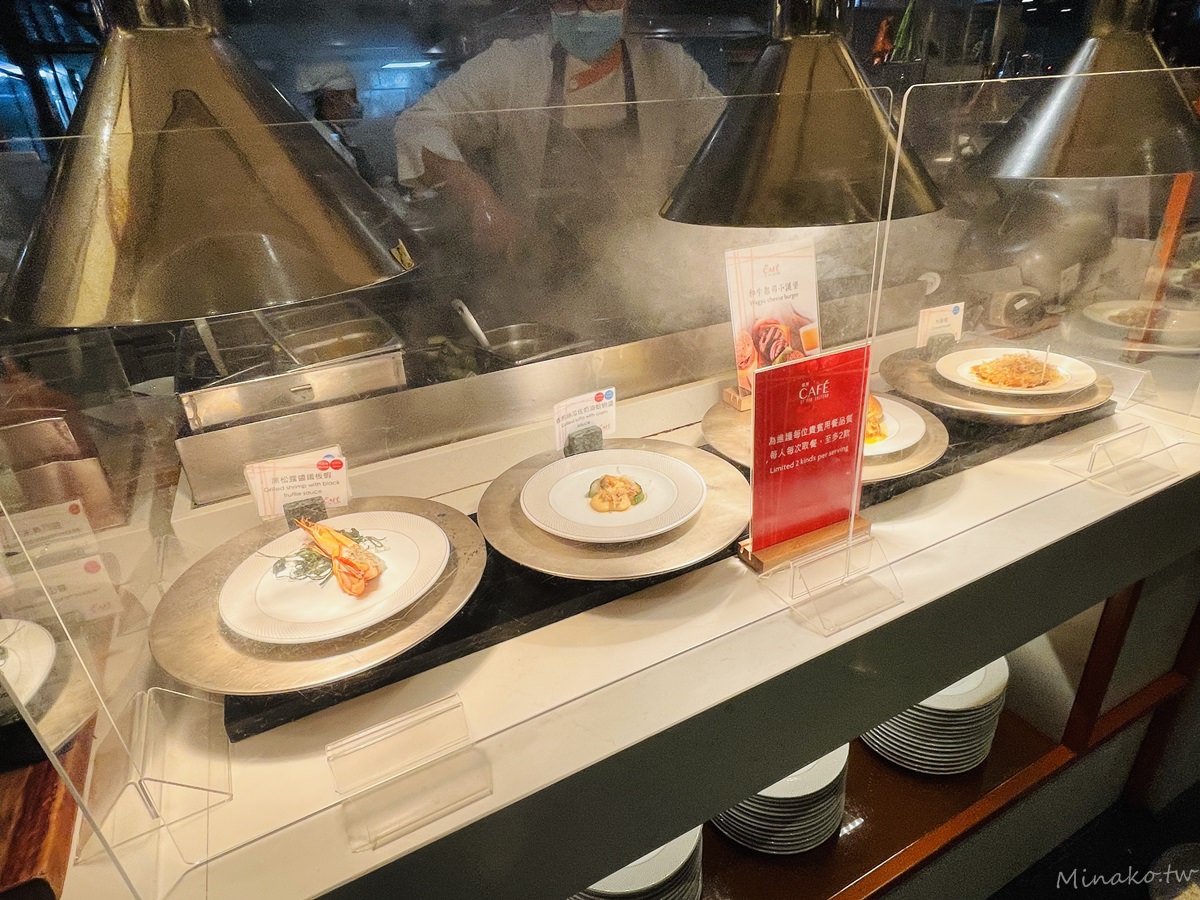 遠東Cafe自助餐鐵板料理區