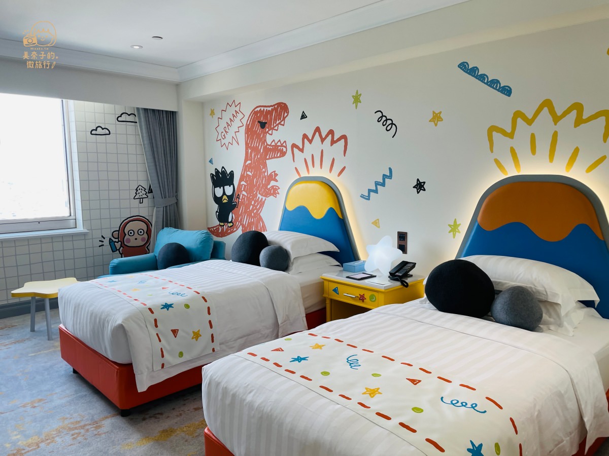 漢來大飯店三麗鷗主題淘氣猴與玩伴恐龍火山歷險房