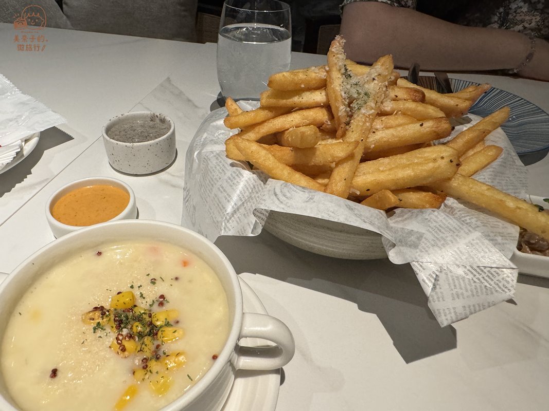 高雄美食｜漢來PAVO餐酒館炸薯條