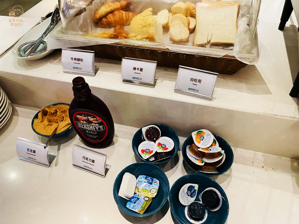 中山amba意舍酒店早餐麵包