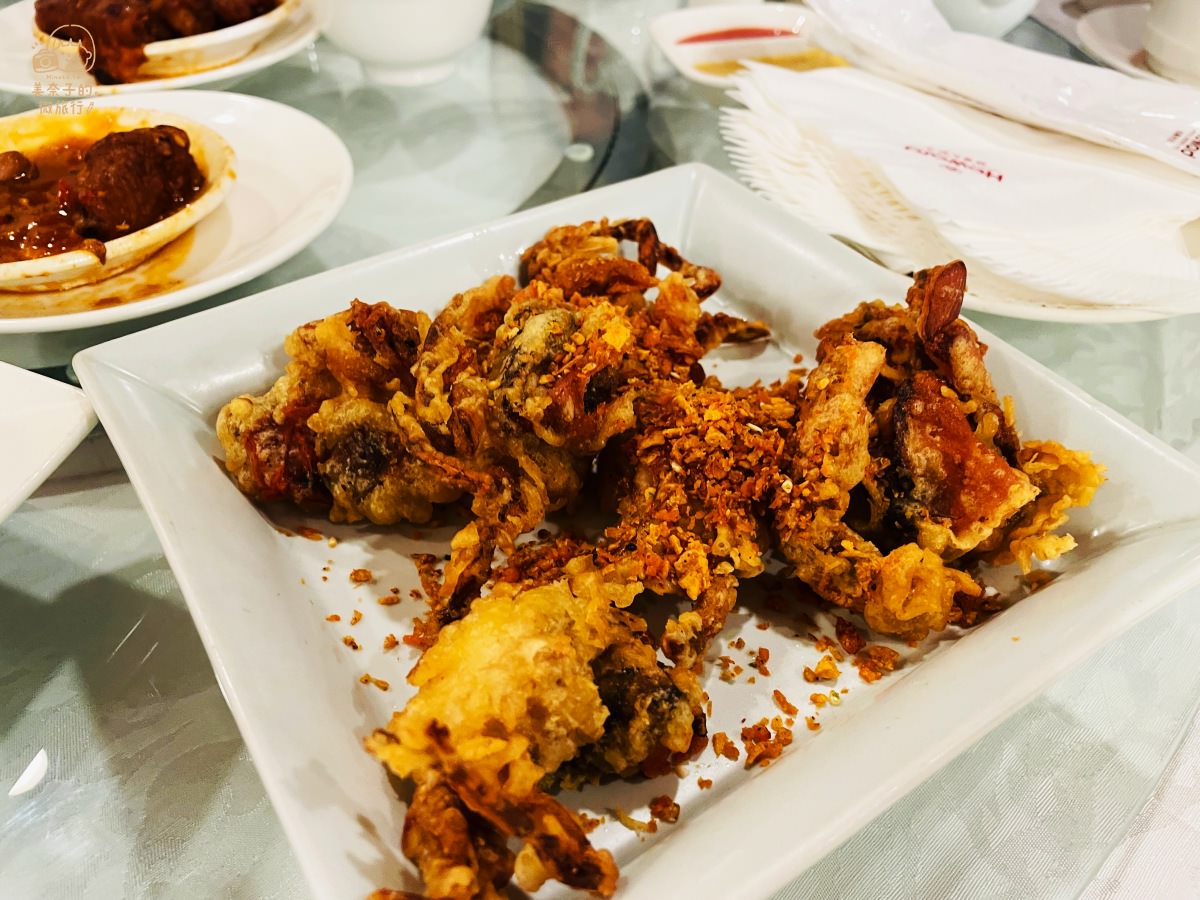 台北港式飲茶吃到飽福華飯店珍珠坊 軟殼蟹