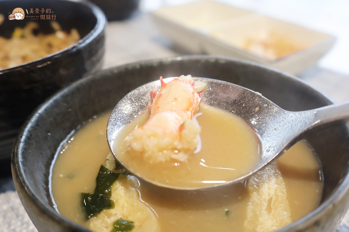 明水然・樂鐵板燒龍蝦頭味噌湯