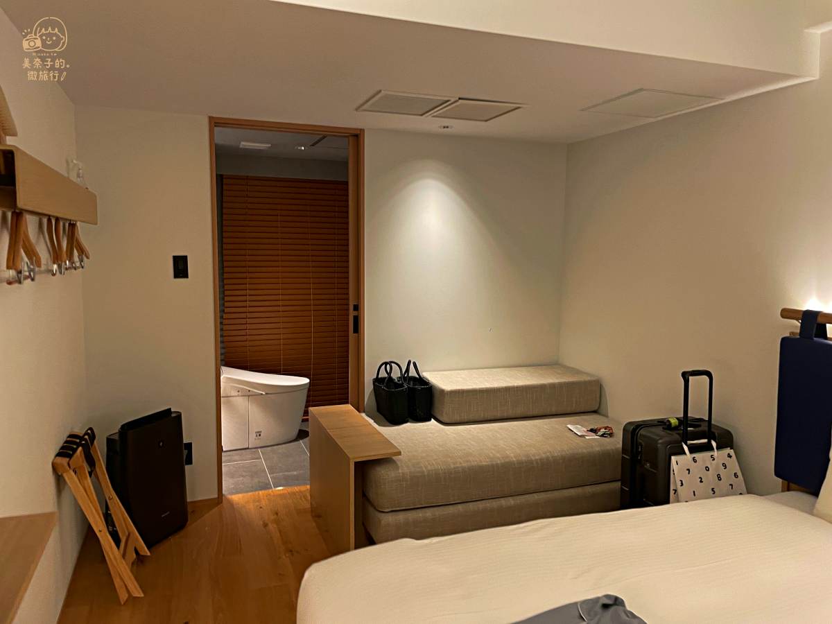 京都飯店｜androoms安住睦世酒店標準雙人房