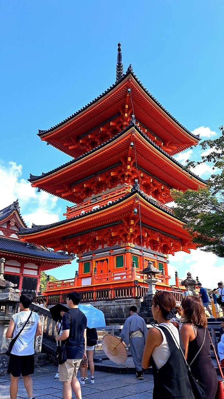 日本清水寺景點 #2 三重塔