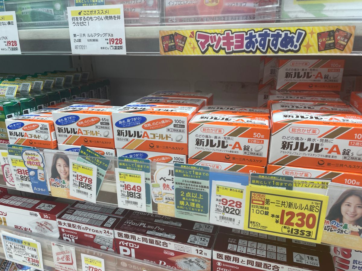 日本藥品感冒藥｜新ルル-A錠DX處方