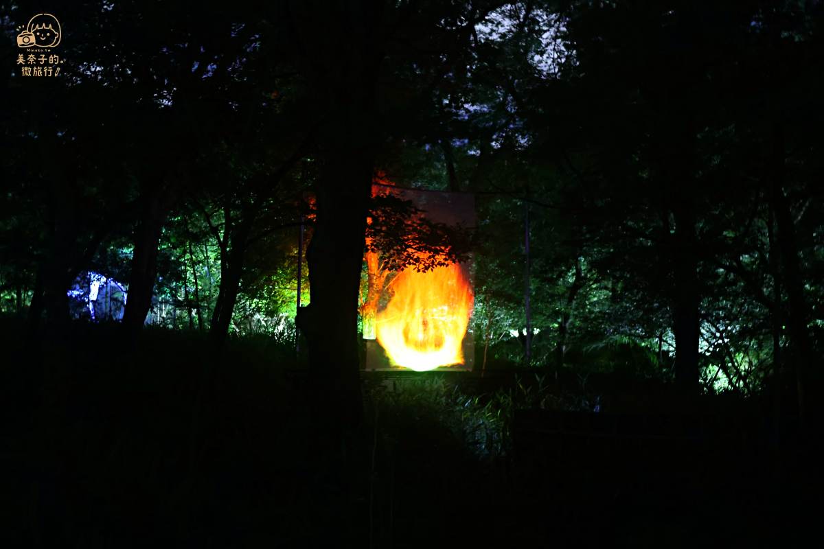 大阪teamLab必看亮點： 森林裡的焰粒子世界 ── 二次林