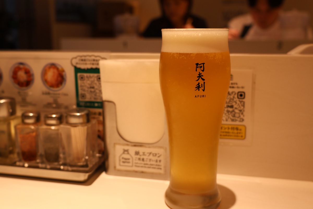 AFURI阿夫利柚子鹽拉麵｜AFURI阿夫利柚子啤酒
