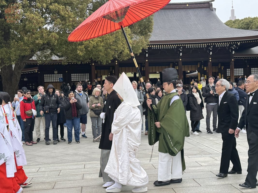 明治神宮神前式婚禮