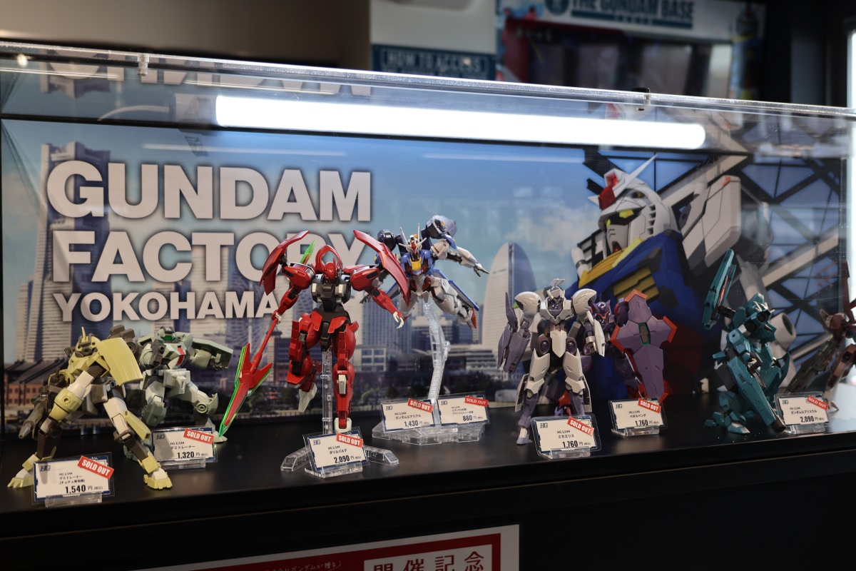 橫濱景點｜鋼彈周邊商店：鋼彈基地（Gundam Base Yokohama Satellite）