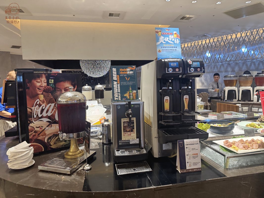 台北吃到飽| 漢來海港餐廳敦化店午餐啤酒
