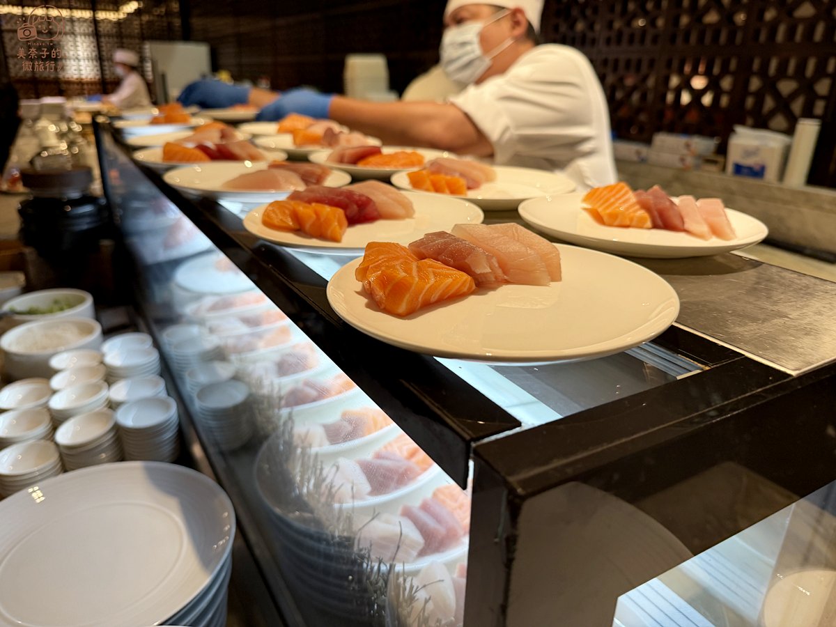 JR東日本台北鉑麗安自助餐：海鮮生食與冷食區
