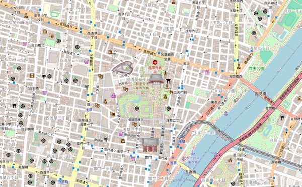【淺草寺攻略】東京雷門、淺草寺參拜與求籤流程&附近必吃美食 - 第1張圖 淺草寺交通浅草