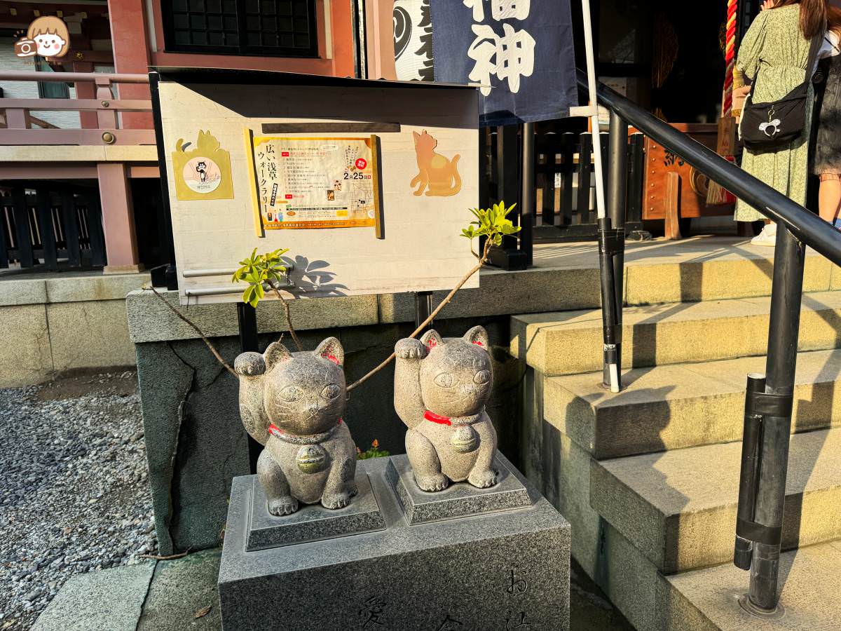 東京景點今戶神社：到處都是招財貓