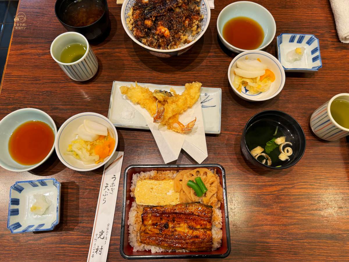 東京美食光村天婦羅鰻魚飯