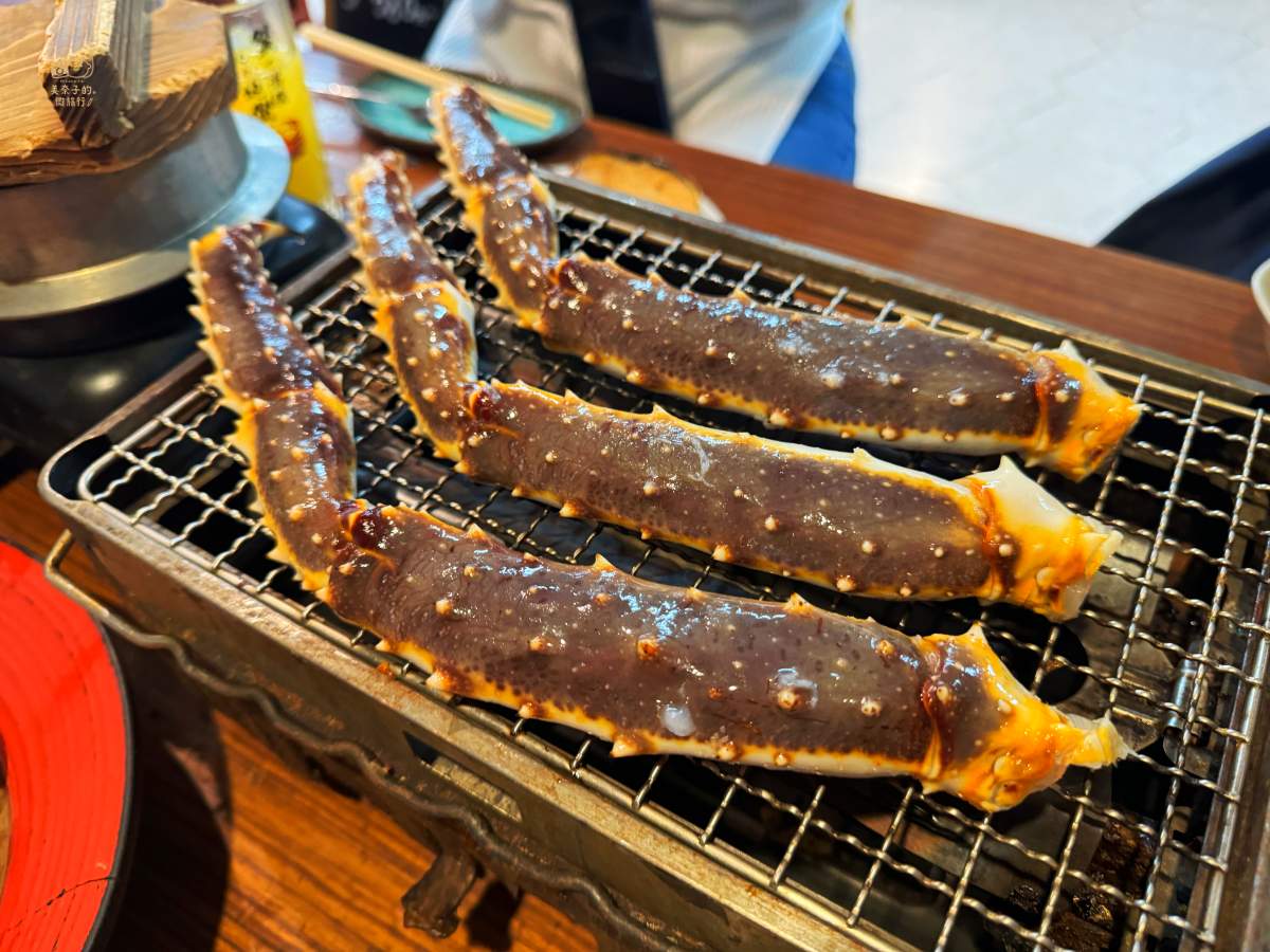 東京美食螃蟹地獄居酒屋現烤螃蟹