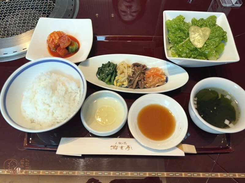 敘敘苑燒肉京都分店商業午餐餐點內容