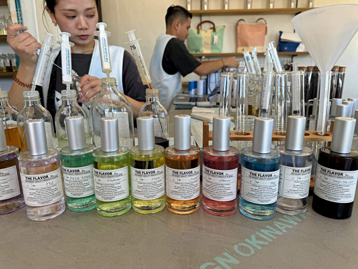 沖繩港川外人住宅推薦店家THE FLAVOR DESIGN DIY香水