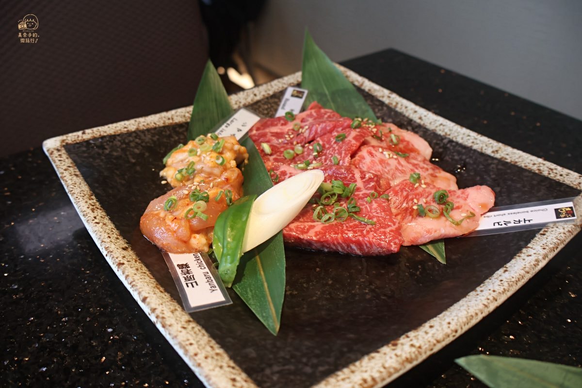 燒肉本部牧場沖繩美食醬燒和牛拼盤
