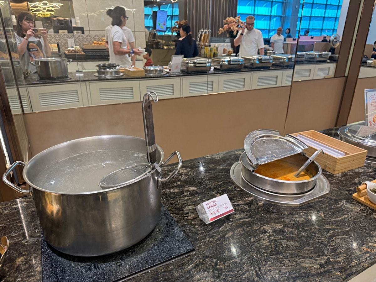 JCB貴賓室｜新加坡樟宜機場SATS Premier Lounge餐點LASKA