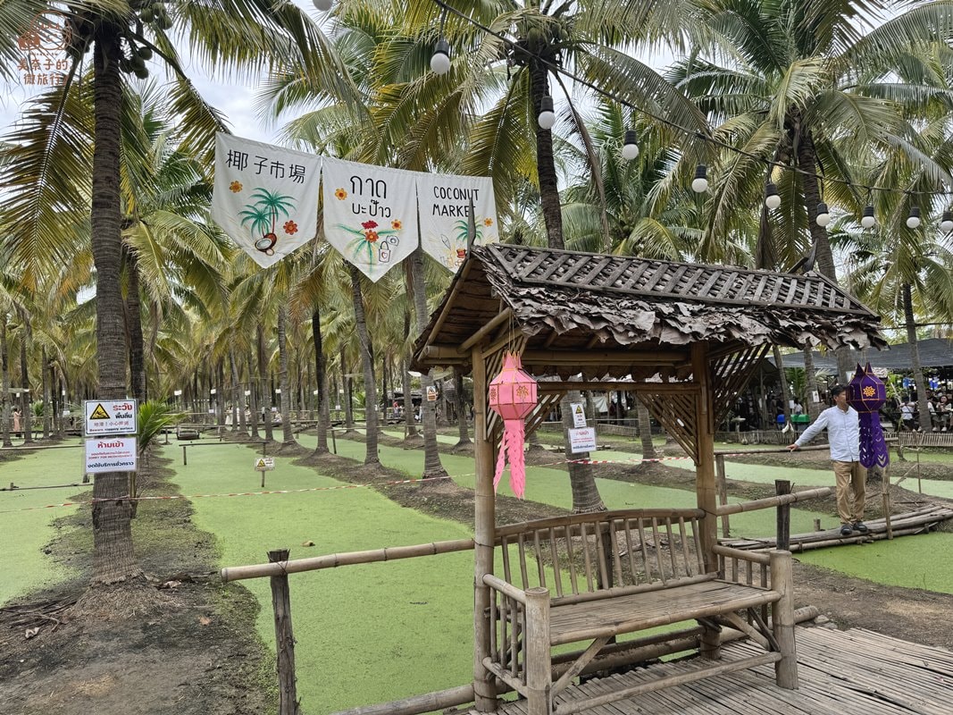 清邁景點推薦椰林市集Coconut Market