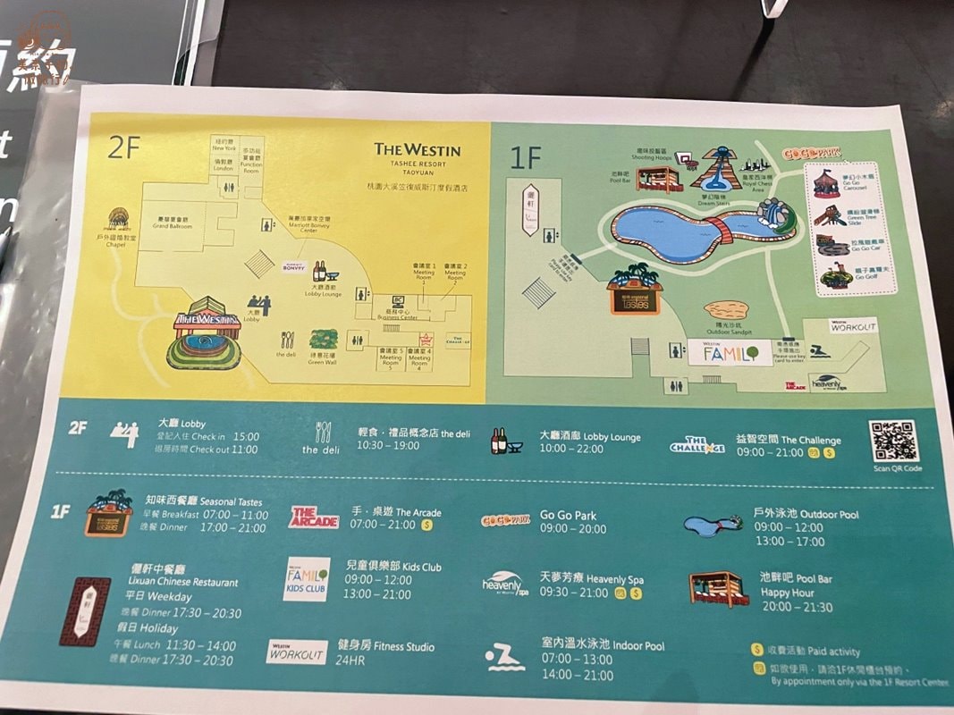 大溪笠復威斯汀度假酒店｜桃園親子住宿 checkin 手環