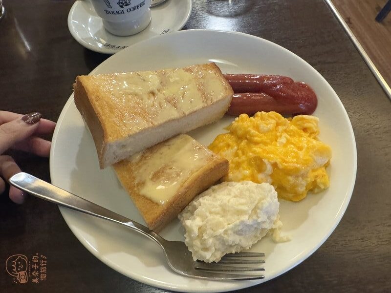 京都早餐｜高木珈琲烏丸店鬆軟吐司推薦